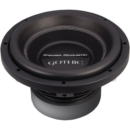 POWER ACOUSTIK Gothic Series 10" 2200W 2Ω Dual Voice-Coil Subwoofer GW3-10